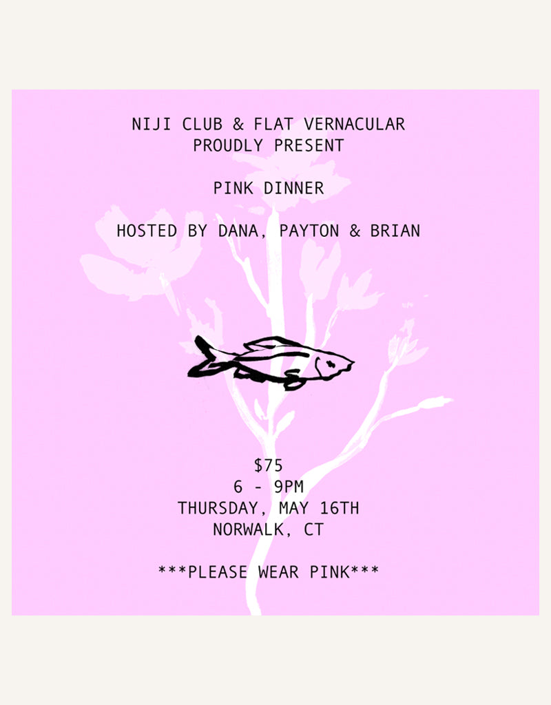 Niji Dinner Club - Pink Dinner