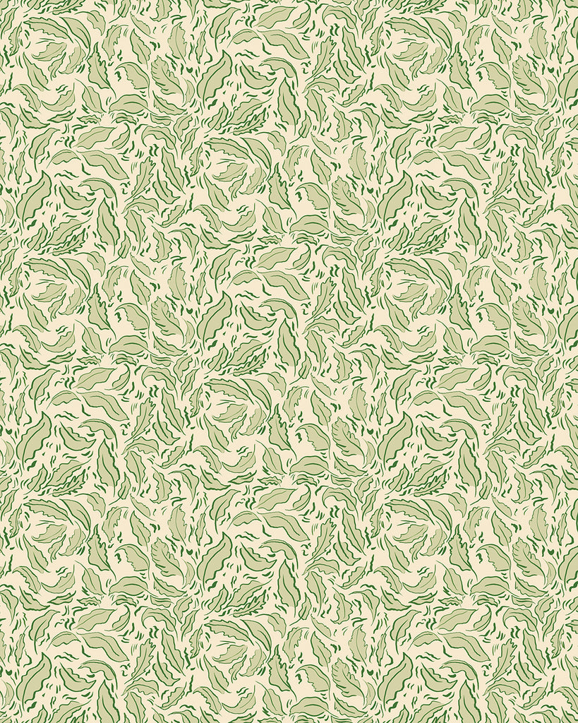 William - Morris Green Peel and Stick Wallpaper