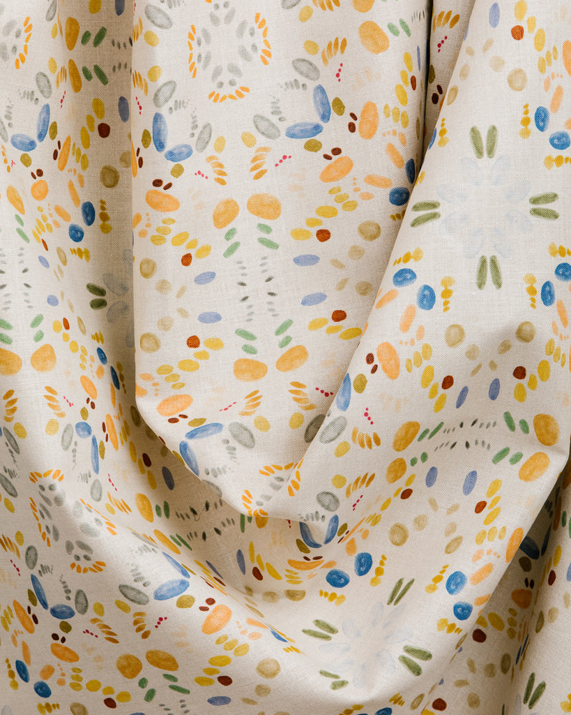 Monarch - Flax Fabric