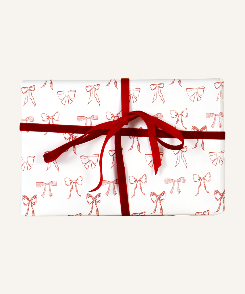 Tiny Red Bows - Wrapping Paper