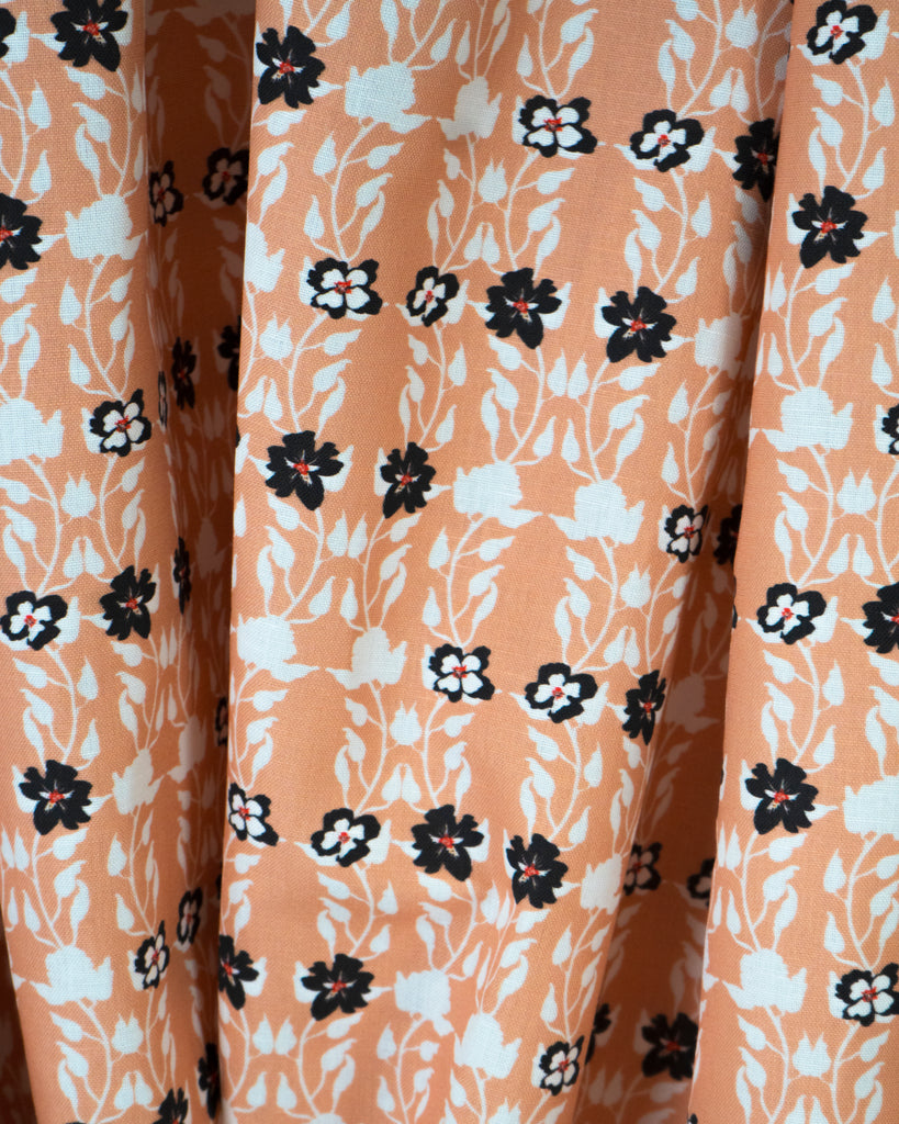 Gertrude - Apricot Fabric