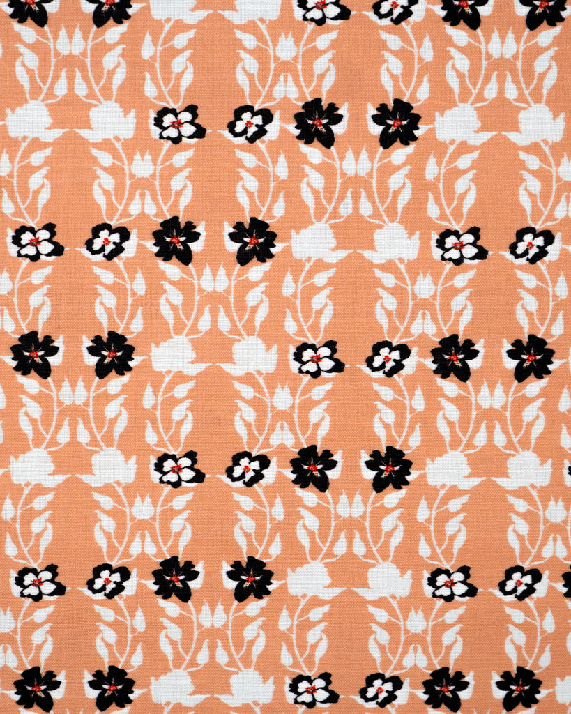 Gertrude - Apricot Fabric