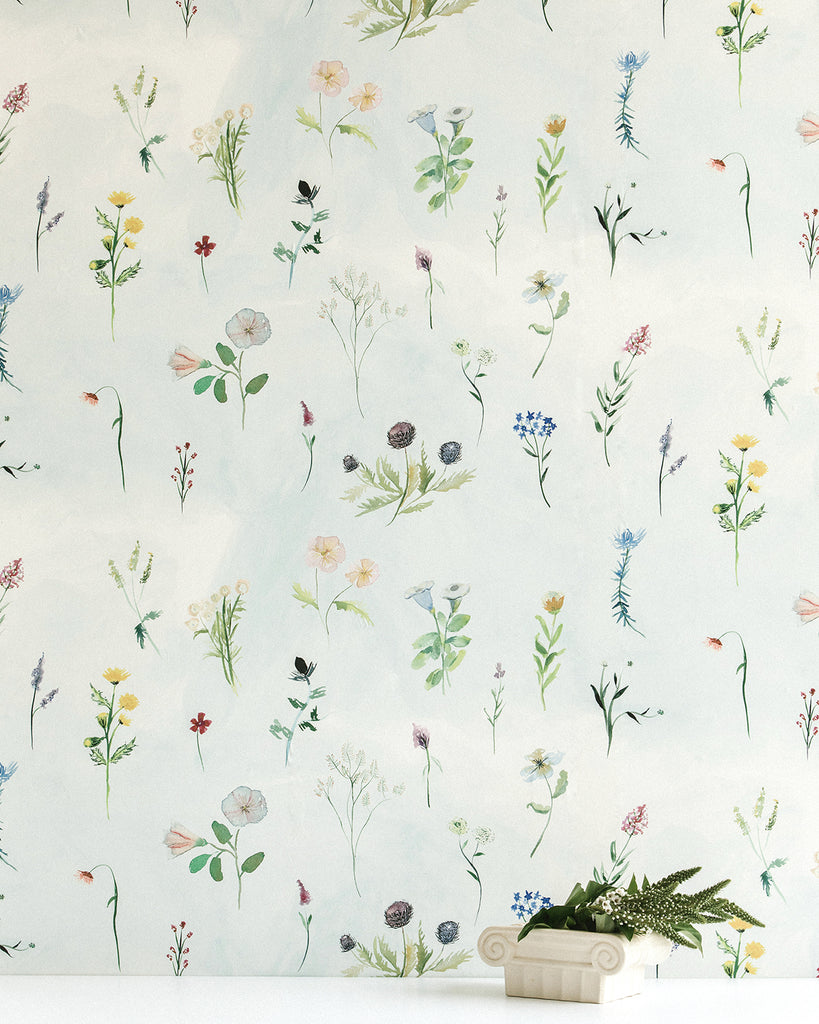 Meadow - Bluestocking Wallpaper