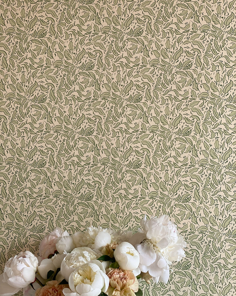 William - Morris Green Wallpaper