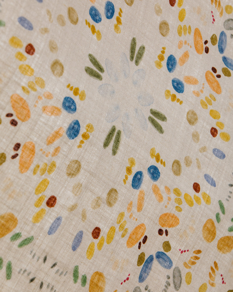 Monarch - Flax Fabric